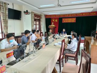 Hội đồng đánh giá tiếp cận pháp luật thị xã Điện Bàn  tổ chức họp đánh giá chuẩn tiếp cận pháp luật năm 2021