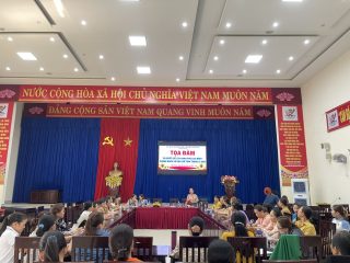 Xã Điện Phước tổ chức Tọa đàm “Bí quyết giữ lửa hạnh phúc gia đình”, kết hợp tuyên truyền Luật phòng, chống bạo lực gia đình