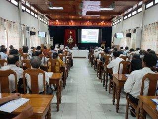 UBND thị xã Điện Bàn tổ chức Hội nghị tập huấn  nghiệp vụ hòa giải ở cơ sở