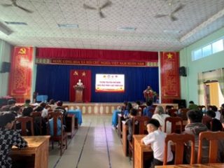 Điện Hồng tổ chức tuyên truyền pháp luật cho thanh thiếu niên  trước Tết Nguyên đán Giáp Thìn 2024