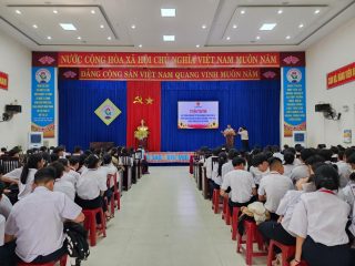 Xã Điện Phước tổ chức tuyên truyền pháp luật cho học sinh