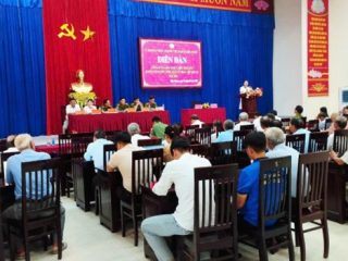 Xã Điện Phước tổ chức diễn đàn Công an xã lắng nghe ý kiến Nhân dân và Nhân dân góp ý công chức Tư pháp – Hộ tịch